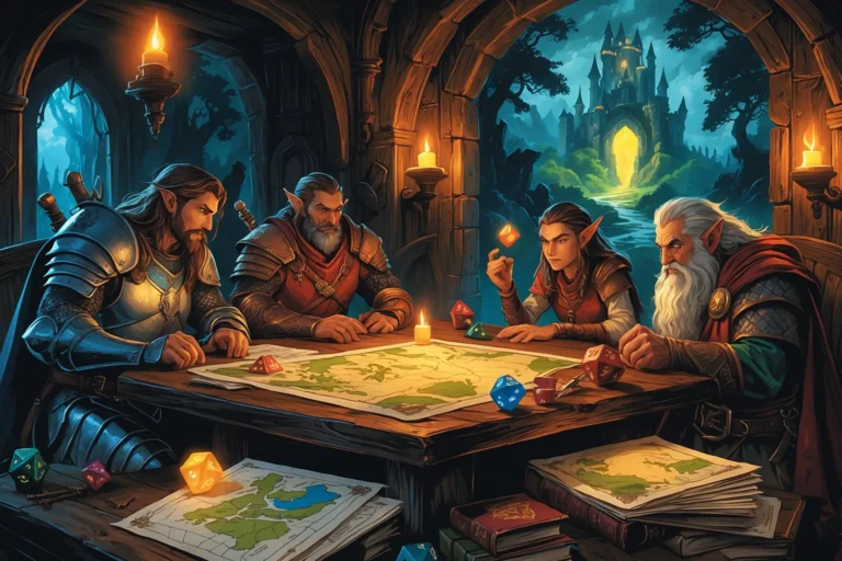RPGs e Board Games: Como Criar um Jogo Baseado no Seu Livro Fantástico Preferido