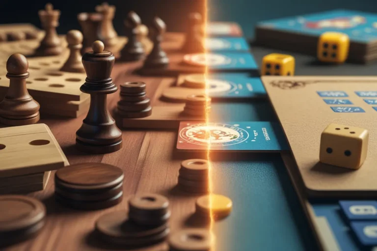 Da Madeira ao Papelão: A Transformação dos Materiais nos Jogos de Tabuleiro