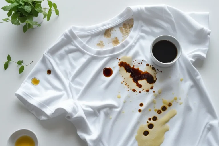 como tirar mancha de roupa branca